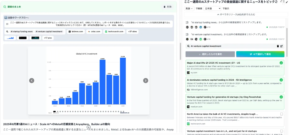 分析画面