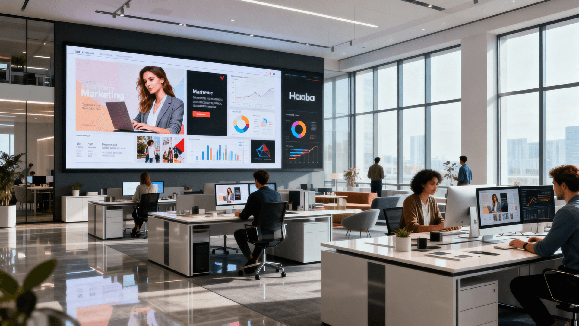 マーケティング向け分析ダッシュボード